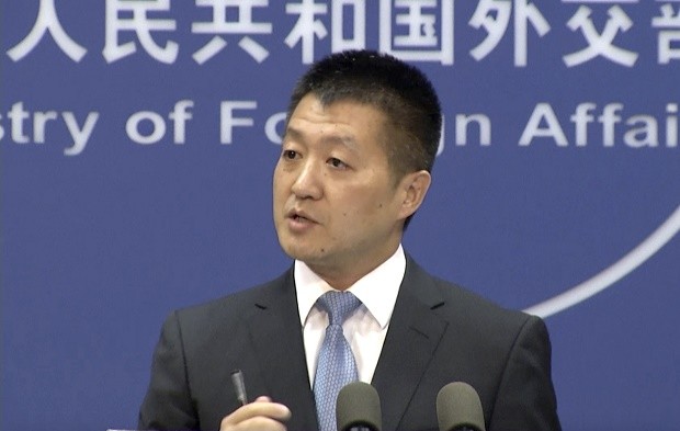 Lu Kang, spokesman of the Chinese Ministry of Foreign Affairs, speaks to reporters about the international tribunal's ruling on the South China Sea during a news briefing in Beijing, Tuesday, July 12, 2016. The Permanent Court of Arbitration (PCA) in The Hague issued its ruling in response to an arbitration case brought by the Philippines against China regarding the South China Sea, saying that any historic rights to resources that China may have had were wiped out if they are incompatible with exclusive economic zones established under a U.N. treaty. AP FILE PHOTO
