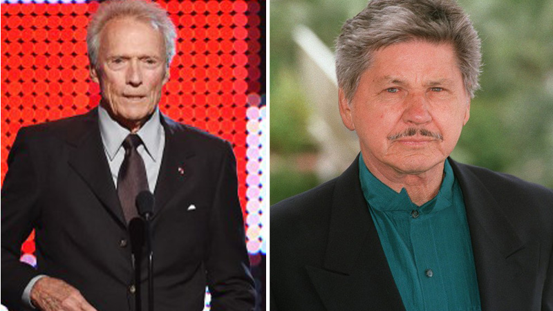 Clint Eastwood and Charles Bronson AFP 