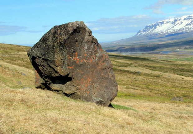 Weird things and mishaps have happened since a road clearing project buried this rock called Álfkonusteinn or The Elfen Lady Stone in Iceland. Icelanders believe the rock is the home of elves, who got angry when it was covered by soil. This has prompted a construction firm to unearth the rock and appease its dwellers. PHOTO FROM EAST ICELAND IMMIGRATION CENTER FACEBOOK PAGE