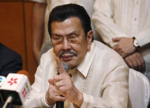 Manila Mayor Joseph Estrada (AP FILE PHOTO)