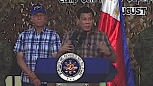 President Rodrigo Duterte (Screenshot of RTVM video)