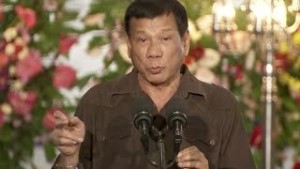 President Rodrigo Duterte bares the names from his list of alleged drug protectors. (SCREENSHOT OF RTVM MALACAÑANG VIDEO)