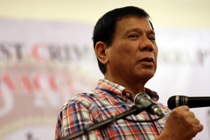President Rodrigo Duterte (INQUIRER FILE PHOTO/RAFFY LERMA)