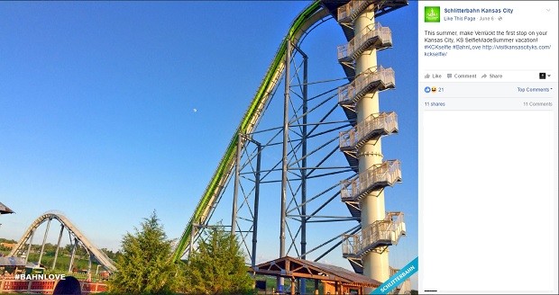 Schlitterbahn Waterpark invites people to spend the summer at the theme park and experience Verruct, which has reportedly been certified as the world's largest water slide. SCREENGRAB FROM SCHLITTERBAHN WATERPARK FACEBOOK PAGE