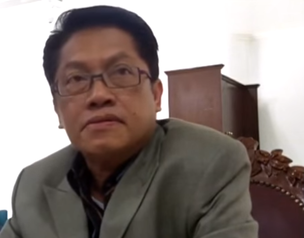 Former Justice Secretary Francisco Baraan III. SCREENGRAB FROM PCIJ's VIDEO