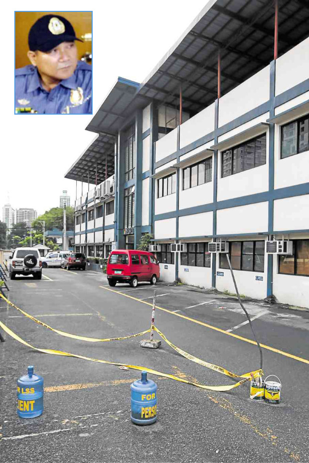 “TROUBLED.” PO3 Jeremiah de Villa was heard shouting before plunging to his death from the roof of the Police Security and Protection Group building inside Camp Crame on Saturday morning. LEO SABANGAN