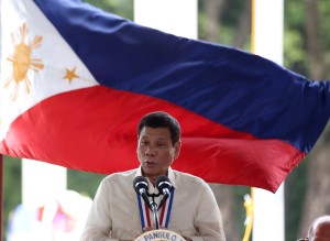 August 29 2016 President Rodrigo Duterte leads the National Heroes Day rites at the Libingan ng mga Bayani in Taguig City. INQUIRER/ MARIANNE BERMUDEZ