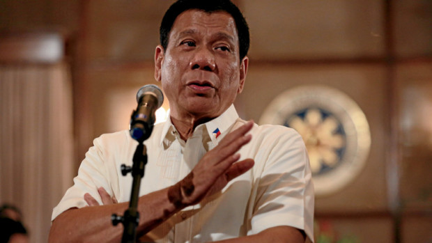 President Rodrigo Roa Duterte. INQUIRER FILE PHOTO/JOAN BONDOC