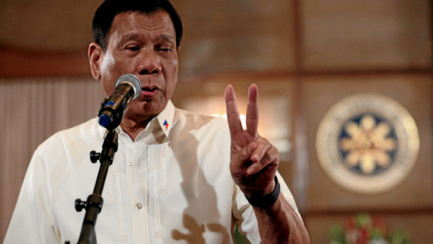 Pres Rodrigo Roa Duterte. INQUIRER FILE PHOTO/JOAN BONDOC