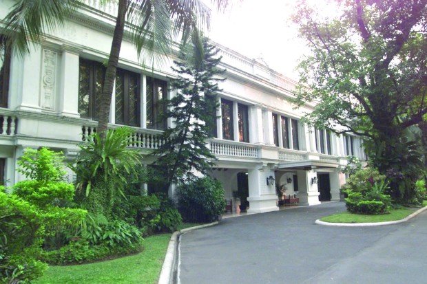 The facade of the Malacañang palace. FILE PHOTO CONTRIBUTED BY VAL HANDUMON