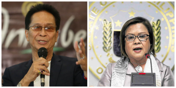 De Lima to Panelo: Don't use Aquino admin as 'scapegoat' in GCTA mess