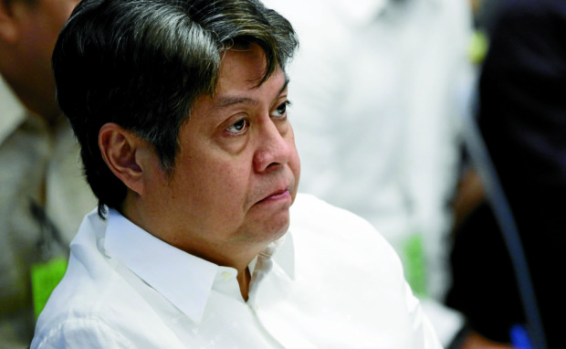 SENATE PROBE ON DRUG WAR / AUGUST 22, 2016Senator Francis Pangillinan during the hearing of Committee on Justice and Human Rights at the Senate in Pasay City on alleged extra judicial killings amid the government campaign against illegal drugs.INQUIRER PHOTO / RICHARD A. REYES