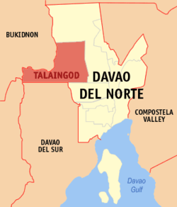 Talaingod, Davao del Norte (Wikipedia)
