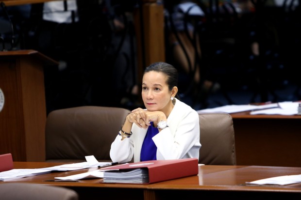 SENATE RESUME SESSION / MAY 23 2016 Senator Grace Poe attends the session as the Senate resume on Monday. INQUIRER PHOTO / RICHARD A. REYES