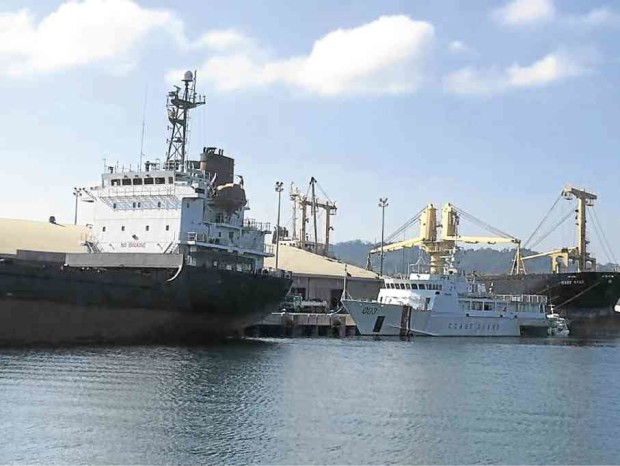 US vessels routinely dock at Subic Bay Freeport.   —ALLAN MACATUNO