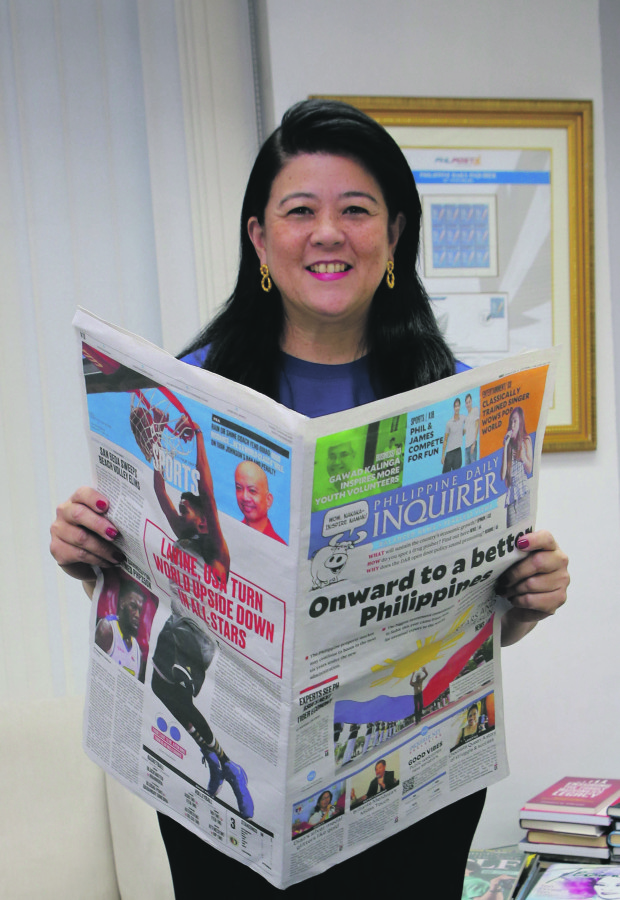 Sandy Prieto Romualdez, CEO of Inquirer Group of Companies