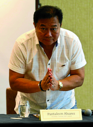 ALVAREZ: We will let the people, the public, judge whether that sex video is true or not. INQUIRER FILE PHOTO
