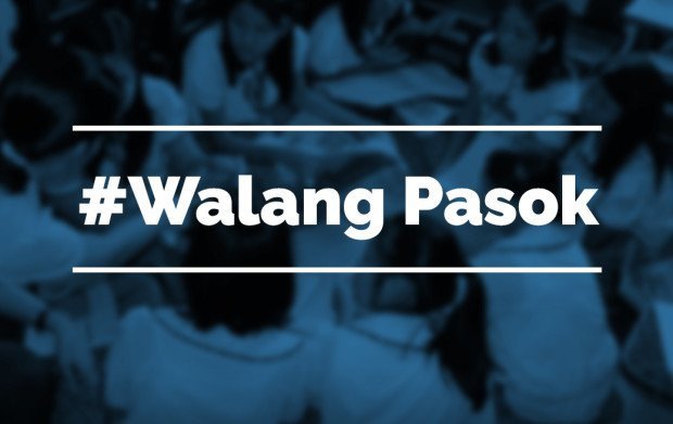 class suspensions - #WalangPasok - Masbate - Albay - Camarines Sur - Sorsogon