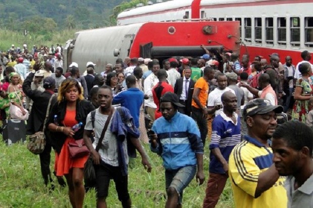 Cameroon, train, derailed, accident, 