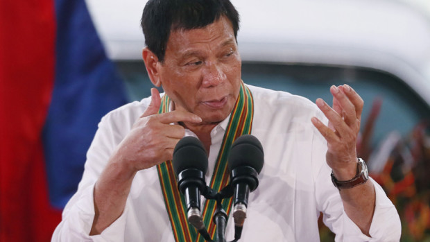 Philippine President Rodrigo Duterte AP Photo/Bullit Marquez, File
