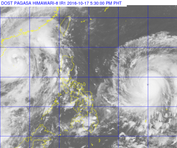 Pagasa: Typhoon "Lawin" has entered PAR