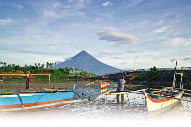 MAYON Volcano is a favorite subject of photographers but its restiveness has also brought hardships to communities near one of the country’s most active volcanoes.    NOLI GABILO/CONTRIBUTOR