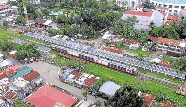 BICOL EXPRESS  The Philippine National Railway inspection train stops at the  abandoned PNR station in Lucena City in Quezon province on its way to the Bicol region.  —DELFIN P. MALLARI III 