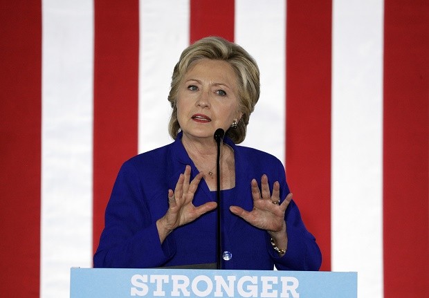 Campaign 2016 Clinton, US, president, 