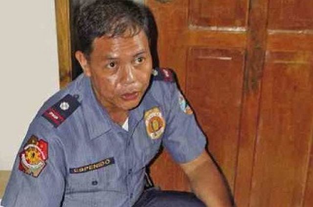 Chief Inspector Jovie Espenido, chief of the Albuera Municipal Police, who was the first cop to arrest Mayor Rolando Espinosa Sr. and the first to make him name the drug protectors among the police, the local and government officials and judges. (INQUIRER FILE PHOTO/ ROBERT DEJON)