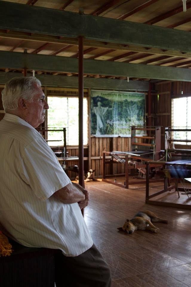 Fr. Brian Gore looks at a classroom in a primary school he has built in Negros Occidental.  Gore, who was jailed during martial law, talked about how painful it was to hear that dictator Ferdinand Marcos would soon be buried at the Libingan ng mga Bayani. (PHOTO BY CARLA P. GOMEZ/ INQUIRER VISAYAS)