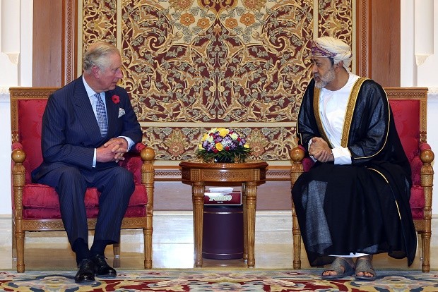 Prince Charles, Sayyd Haithm bin Tareq, Oman
