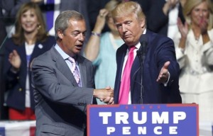 Nigel Farage and Donal Trump Nov 2016
