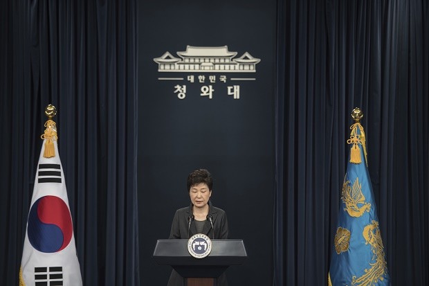 Park Geun-hye, South Korea, scandal