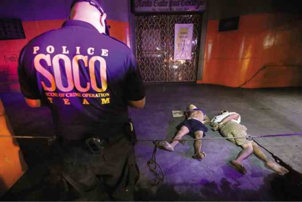 The rising number of drug suspects being killed almost every day is driving away surrenderers, putting the government’s drug rehab program in peril, local officials claim. —RAFFY LERMA
