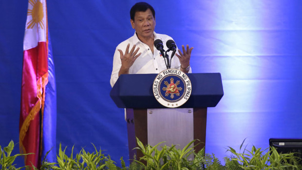 Philippine President Rodrigo Duterte AP