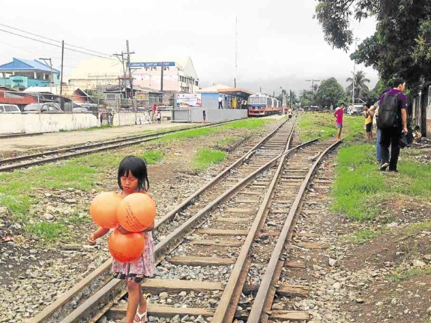 The Philippine National Railways is set to run its trains again on the Manila-Naga City route this Dec. 15 but repairs and assessments by engineers on its rails and stations, like this one in Calamba City, have yet to be completed. —MARICAR P. CINCO