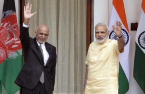 Ashraf Ghani and Narendra Modi - 14 Sept 2016