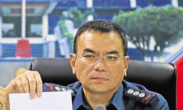 Chief Supt. Guillermo Eleazar, Quezon City Police District (QCPD) chief. INQUIRER FILE PHOTO/KIMBERLY DELA CRUZ