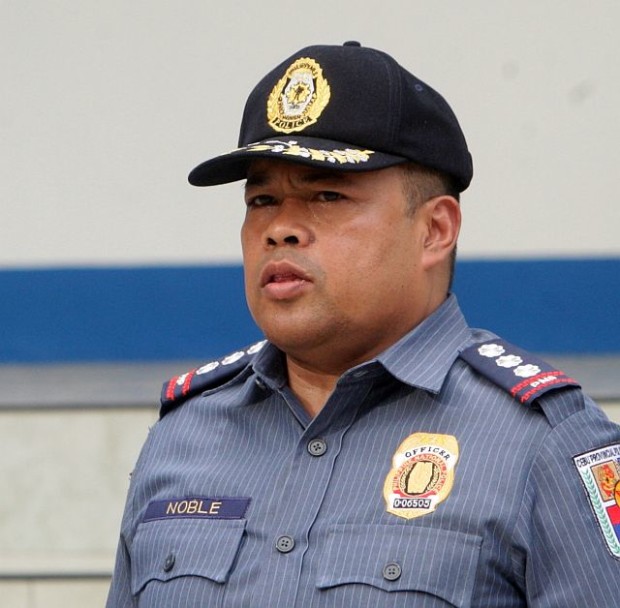 Senior Supt. Eric Noble, chief of the Cebu Provincial Police Office (CDN FILE PHOTO/ TONEE DESPOJO)