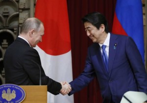 Vladimir Putin and Shinzo Abe - 16 Dec 2016