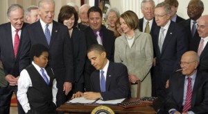Barack Obama signs health care bill into law - 23 March 2010