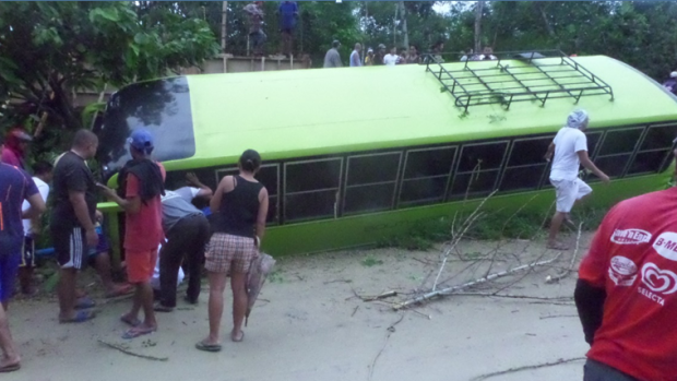 Bohol bus accident