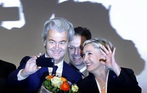 Gert Wilders and Marine le Pen - 21 Jan 2017