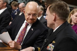 James Clapper and Michael Rogers - 5 Jan 2017