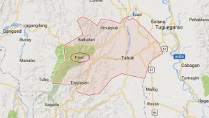 Pasil town in Kalinga encircled