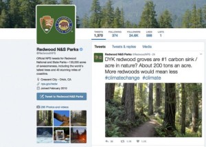 National Park Service rogue tweet