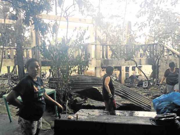 Some 250 Pasig residents lost a source of livelihood in Thursday’s fire. —Jodee Agoncillo
