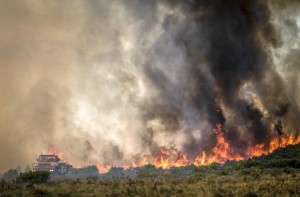 South Africa wildfires - 4 Jan 2016