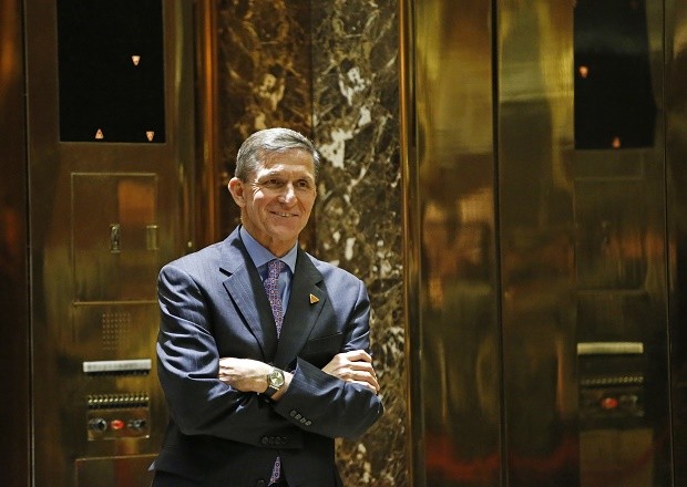 Michael T. Flynn, Trump, secutiry adviser, 