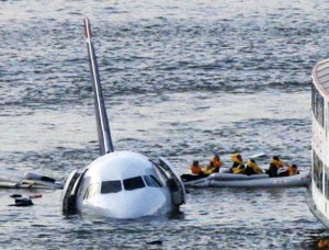 US Airways Flight 1549 on the Hudson River - 9 Jan 2009
